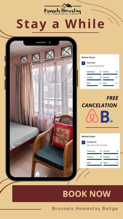 Brussels Homestay Kost Balige Exteriér fotografie